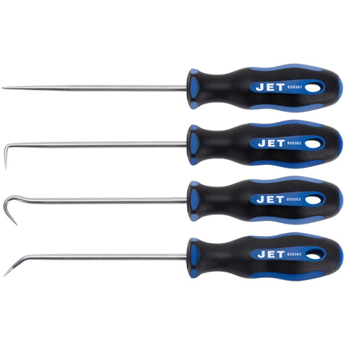 JPHS-604 6" Pick & Hook Set, 4 Pieces Equipex