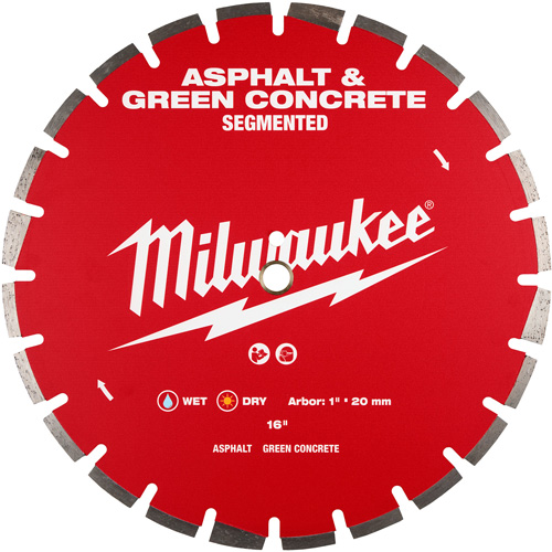 Asphalt & Green Concrete Segmented Diamond Blade Equipex