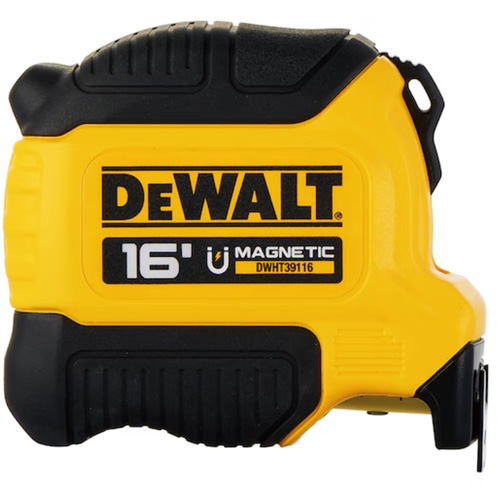 Ruban &agrave; mesurer magn&eacute;tique compact, 16', Marques de goujon Imp&eacute;rial Equipex