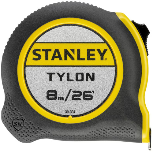 Tylon Tape Measure, 26'/8 m, Imperial & Metric Graduations Equipex