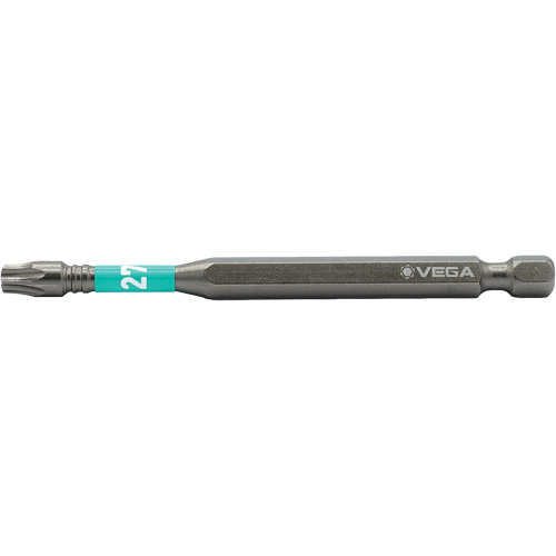 Impactech&reg; Power Bit, Torx, T-27 Tip, 1/4" Drive Size, 3-1/2" Length Equipex