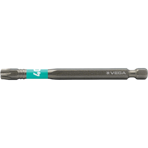 Embout pour outils &eacute;lectriques Impactech, Torx, Embout T-40, Prise 1/4", Longueur 3-1/2" Equipex