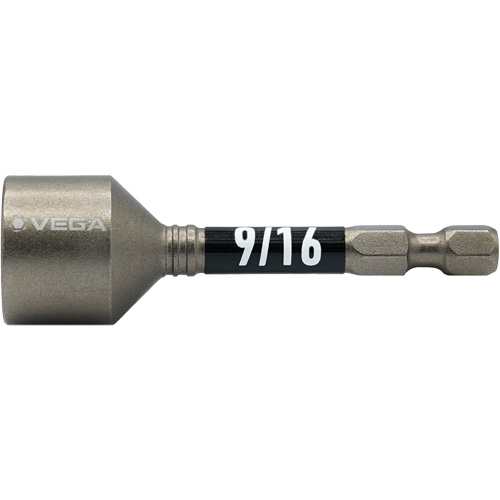Tourne-&eacute;crou Impactech, Embout 9/16", Prise 1/4", 2-9/16" lo, Magn&eacute;tique Equipex