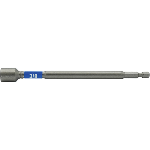 Impactech&reg; Nut Driver, 3/8" Tip, 1/4" Drive, 6" L, Magnetic Equipex
