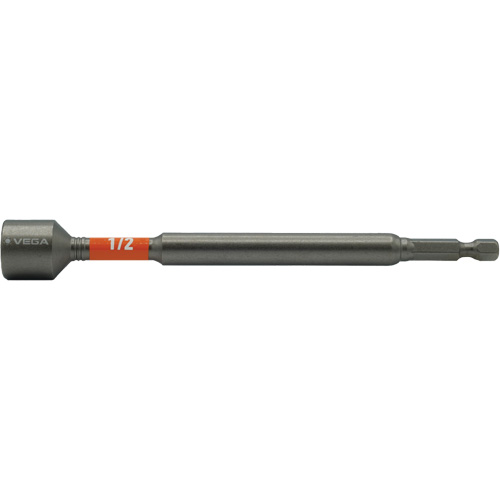 Tourne-&eacute;crou Impactech, Embout 1/2", Prise 1/4", 6" lo, Magn&eacute;tique Equipex