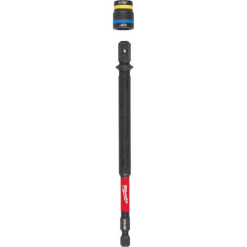 SHOCKWAVE Impact Duty 5/16” & 3/8" QUIK-CLEAR 2-in-1 Nut Driver, 1/4" Drive, 6" L, Magnetic Equipex
