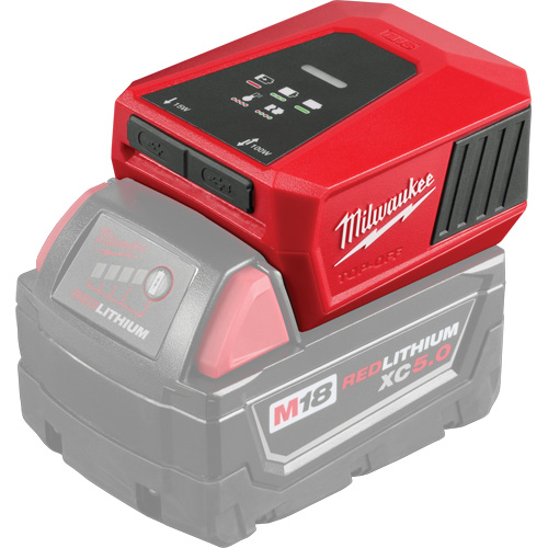 M18 TOP-OFF Charger & Power Supply, 18 V, Lithium-Ion Equipex