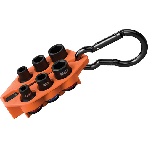 Jeu de douilles &agrave; chocs SAE pr&ecirc;t &agrave; emporter, 7 Mcx, Chocs, Prise de 3/8" Equipex