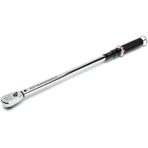 120XP Micrometer Torque Wrench, 1/2" Square Drive, 30 - 250 ft-lbs./352.6 - 54.2 N.m Equipex