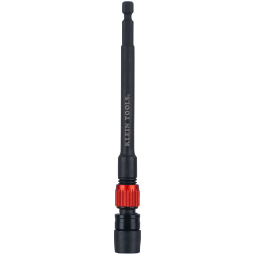 Dual-Lock Hex Extension, Impact, 1/4" Drive, 6" L Equipex