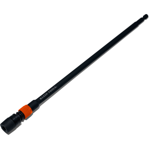 Dual-Lock Hex Extension, Impact, 1/4" Drive, 12" L Equipex