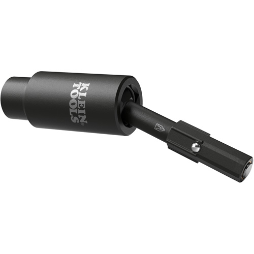 Adaptateur pivotant pour douille &agrave; chocs r&eacute;versible, 1/4" Prise, Dimension m&acirc;le 1/4", Sph&eacute;rique, 2-7/10" lo Equipex