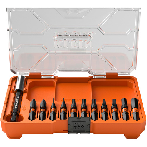 Jeu de forets &agrave; chocs minces Proflex, 12 mcx, Magn&eacute;tique Equipex