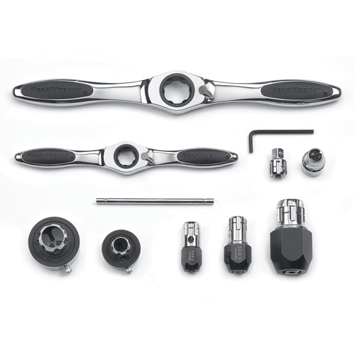 Ratcheting Tap & Die Accessory Set, 11 Pieces Equipex