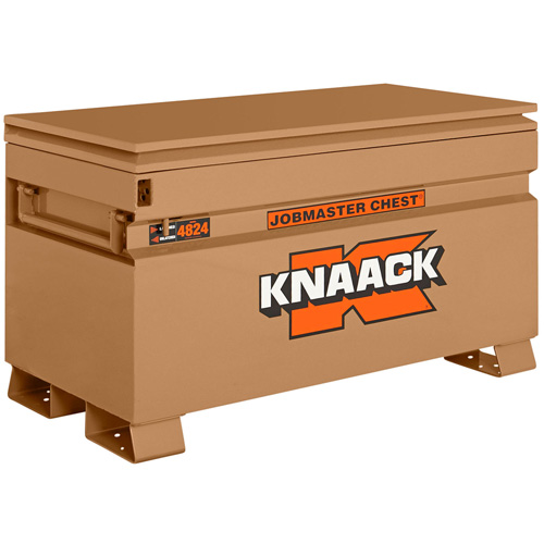 Coffre de chantier mod&egrave;le 4824 avec cadenas, 48" x 24" x 28-1/2", Acier, Havane Equipex