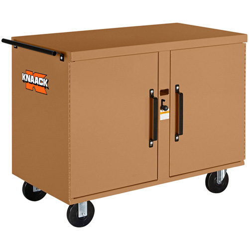 Model 49 Rolling Workbench with Padlock, 46-1/4" W x 37-1/2" H x 25" D Equipex