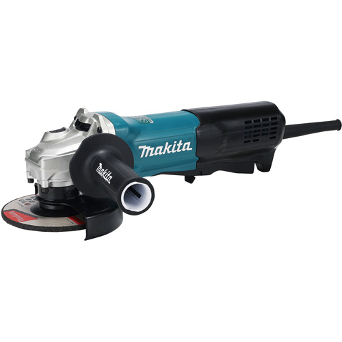 Meuleuse &agrave; angle avec SJS II et g&acirc;chette &agrave; palette, 5", 120 V, 15 A, 11 500 Tr/min Equipex