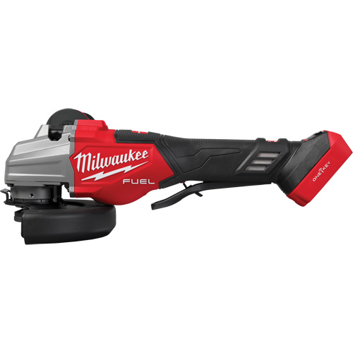 FUEL Dual Trigger Braking Grinder with Paddle Switch & ONE KEY, 6"/4-1/2" Wheel, 18 V Equipex