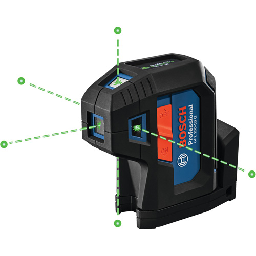 Green-Beam Five-Point Self-Leveling Alignment Laser Equipex