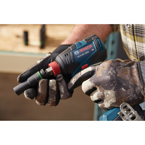 Ensemble visseuse/cl&eacute; &agrave; chocs 2-en-1 pour embouts et douilles, 1/2", 1800 lb-po Couple max., 18 V, Lithium-ion Equipex
