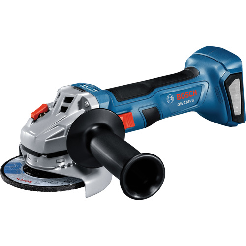Rectifieuse angulaire sans balais avec interrupteur coulissant, Roue de 4-1/2", 18 V Equipex