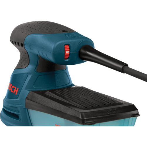 Palm Random Orbit Sander/Polisher, 5" Sand Paper, 2.5 A, 120 V Equipex
