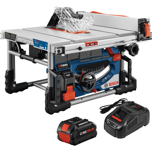 Ensemble scie sur table portative 18V PROFACTOR de 8-1/4", 18 V, 5500 tr/min Equipex