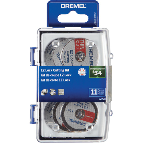 EZ Lock Cutting Rotary Accessories Micro Kit Equipex