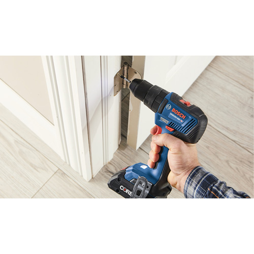 EC Brushless 1/2 In. Hammer Drill/Driver Kit, 1/2" Chuck, 18 V Equipex