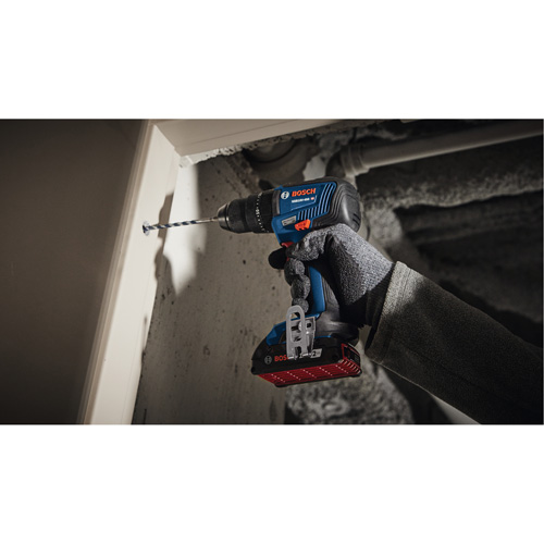 EC Brushless 1/2 In. Hammer Drill/Driver Kit, 1/2" Chuck, 18 V Equipex