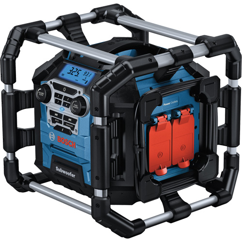 Jobsite Radio with Bluetooth&reg; 5.0 & Power Station, Lithium-Ion, 18 V Equipex