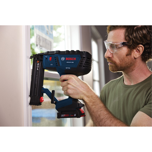 Brushless 18-Gauge Brad Nailer Kit with Standard Power Battery, 18 V, Lithium-Ion Equipex
