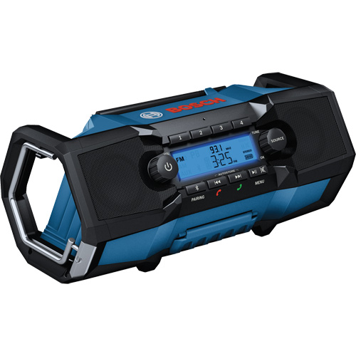 Compact Jobsite Radio with Bluetooth&reg; 5.0, Lithium-Ion, 18 V Equipex