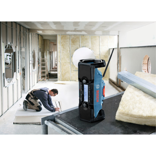 Compact Jobsite Radio with Bluetooth&reg; 5.0, Lithium-Ion, 18 V Equipex