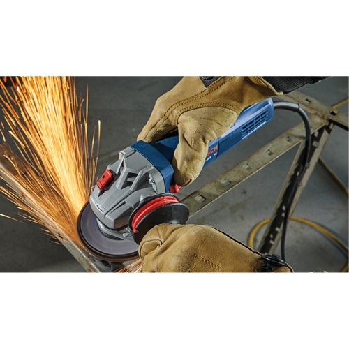 Rectifieuse angulaire ergonomique, 4-1/2", 120 V, 10 A, 11000 Tr/min Equipex
