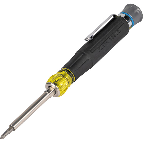 Tournevis multi-embouts de pr&eacute;cision polyvalent de poche 13-en-1, 6-1/2" lo, Prise Coussin&eacute;e Equipex