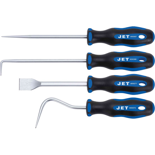 Pick & Scraper Set, 4 Pieces Equipex