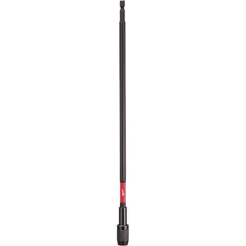 SHOCKWAVE Impact Locking Bit Holder, 1/4" Max. Diameter, 12" Length Equipex