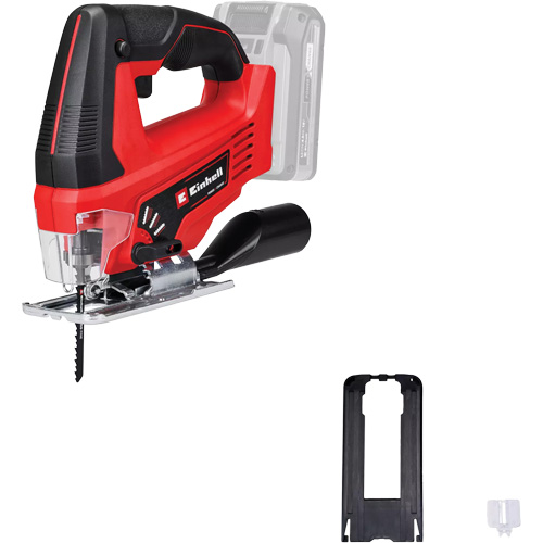 Scie sauteuse &agrave; vitesse variable sans (outil seulement), 18 V, Lithium-ion, 0-2700 coups/min, 1" Longueur de la course Equipex