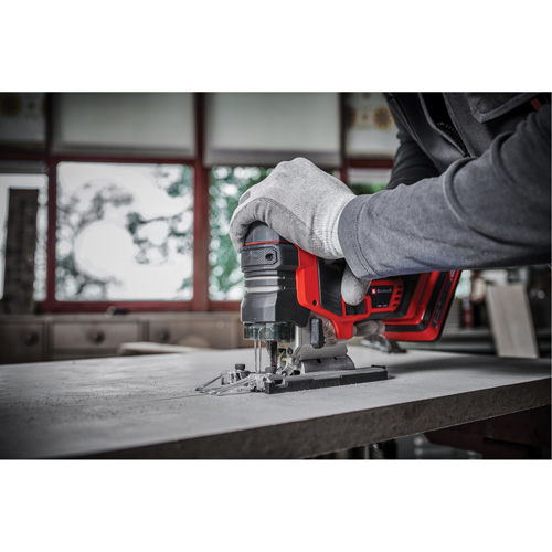 Professional Variable Speed Cordless Jigsaw (Tool Only), 18 V, Lithium-Ion, 0-3500 SPM, 1-1/32" Stroke Length Equipex