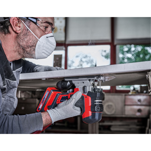 Scie sauteuse professionnelle &agrave; vitesse variable avec poign&eacute;e champignon sans fil (outil seulement), 18 V, Lithium-ion, 0-3500 coups/min, 1-1/32" Longueur de la course Equipex