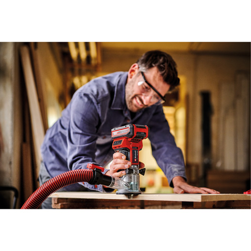 Professional Cordless Compact Router (Tool Only) Equipex