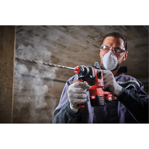 Professional SDS-Plus Cordless Rotary Hammer (Tool Only), 18 V, 3/4", 160 in-lbs, 0-1200 RPM Equipex