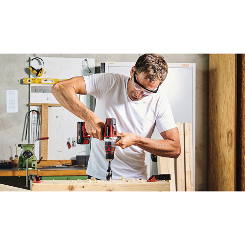 Cordless Hammer Drill/Driver (Tool Only), 1/2" Chuck, 18 V Equipex