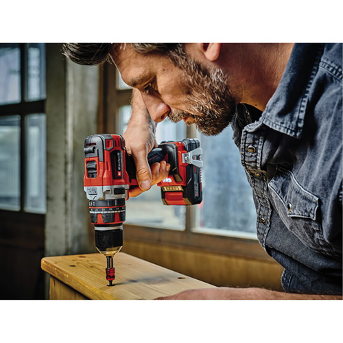 Ensemble perceuse &agrave; percussion professionnelle sans fil, Mandrin 1/2", 18 V Equipex