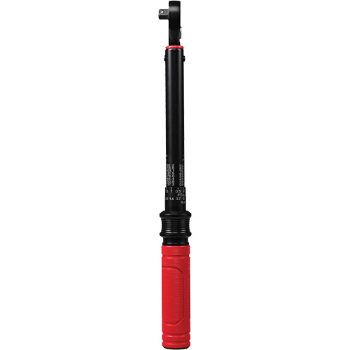 Torque Wrench, Click, 3/8" Square Drive, 20 - 100 in-lbs/27.1 - 135.6 N.m Equipex