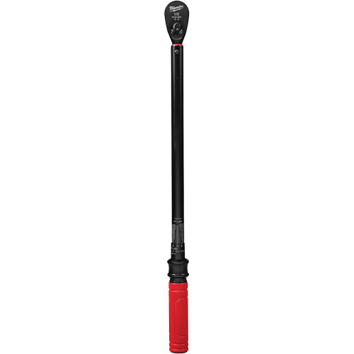 Torque Wrench, Click, 1/2" Square Drive, 50 - 200 ft-lbs./67.8 - 339 N.m Equipex