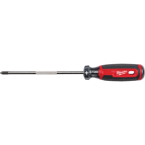 Tournevis Phillips, #2, 10-3/5" l, Prise Coussin&eacute;e Equipex