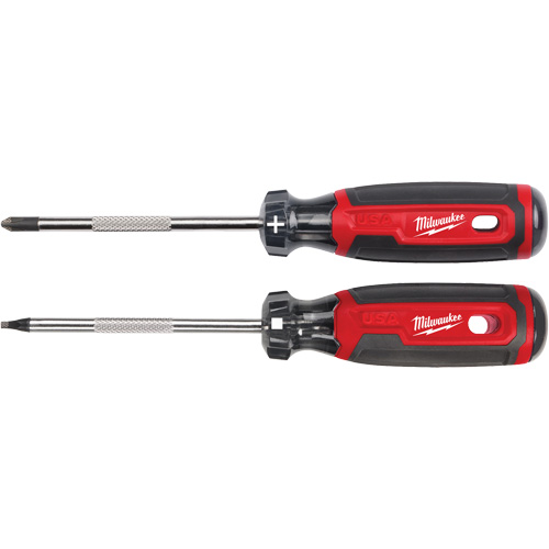 Cushion Grip Screwdriver Set, 2 Pcs. Equipex