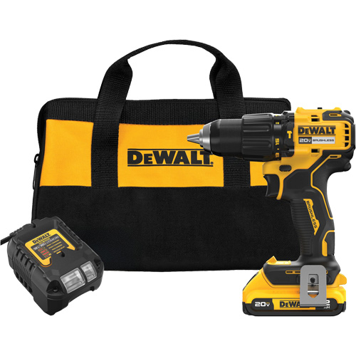 Ensemble de perceuse &agrave; chocs sans fil et sans balai MAX*, Lithium-ion, 20 V, Mandrin 1/2" Equipex